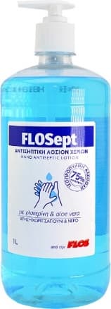 FLOSept Αντισηπτική Λοσιόν 75% ισοπροπυλική αλκοόλη 1 λίτρο
