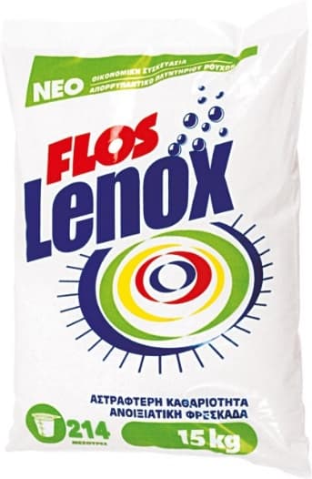 FLOS Lenox σακί 15kg — 200 πλύσεις